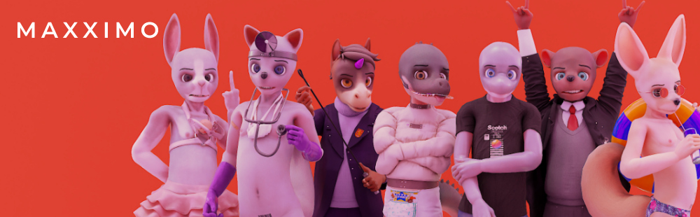 [DevBlog] August Updates - MAXXIMO | 3D FURRY ART